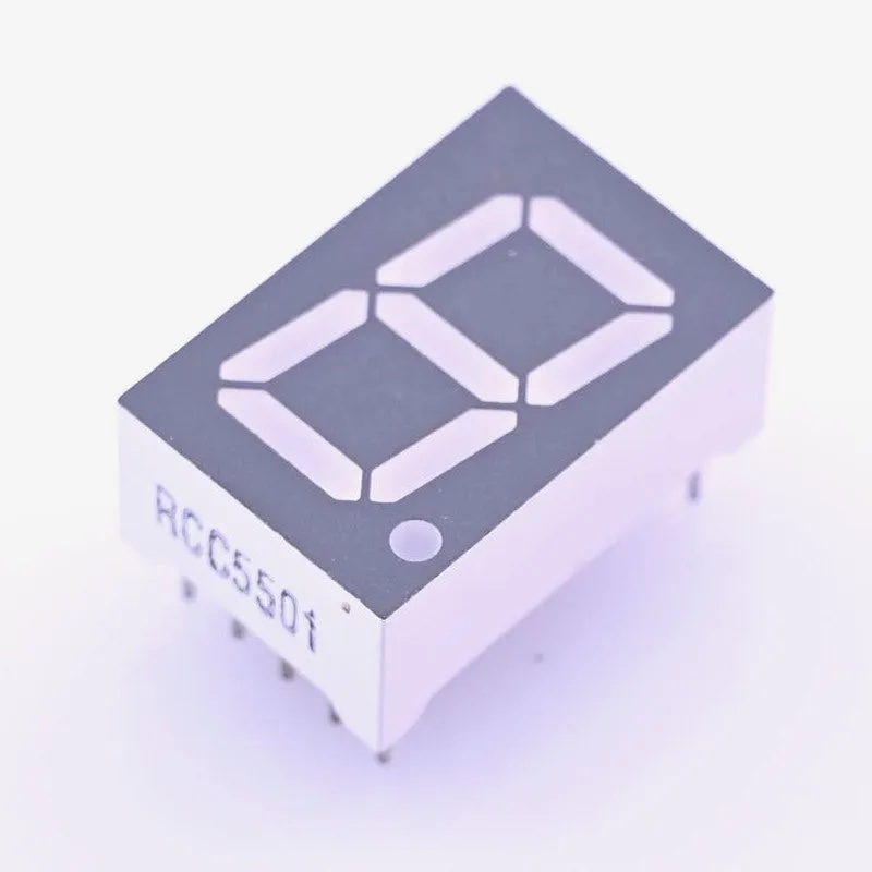 7-Segment Display (Common Cathode) - Red - 0.56 inch