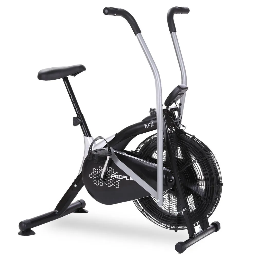 Adjustable Resistance Air Bike with Pulse Sensor, Proflex