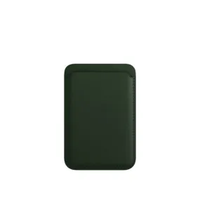 Apple Leather Wallet Mm0X3ZeA Sequioa Green With Magsafe