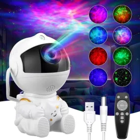 Astronaut Galaxy Projector Lamp | Led Night Light Decoration For Bedrooms – Electric