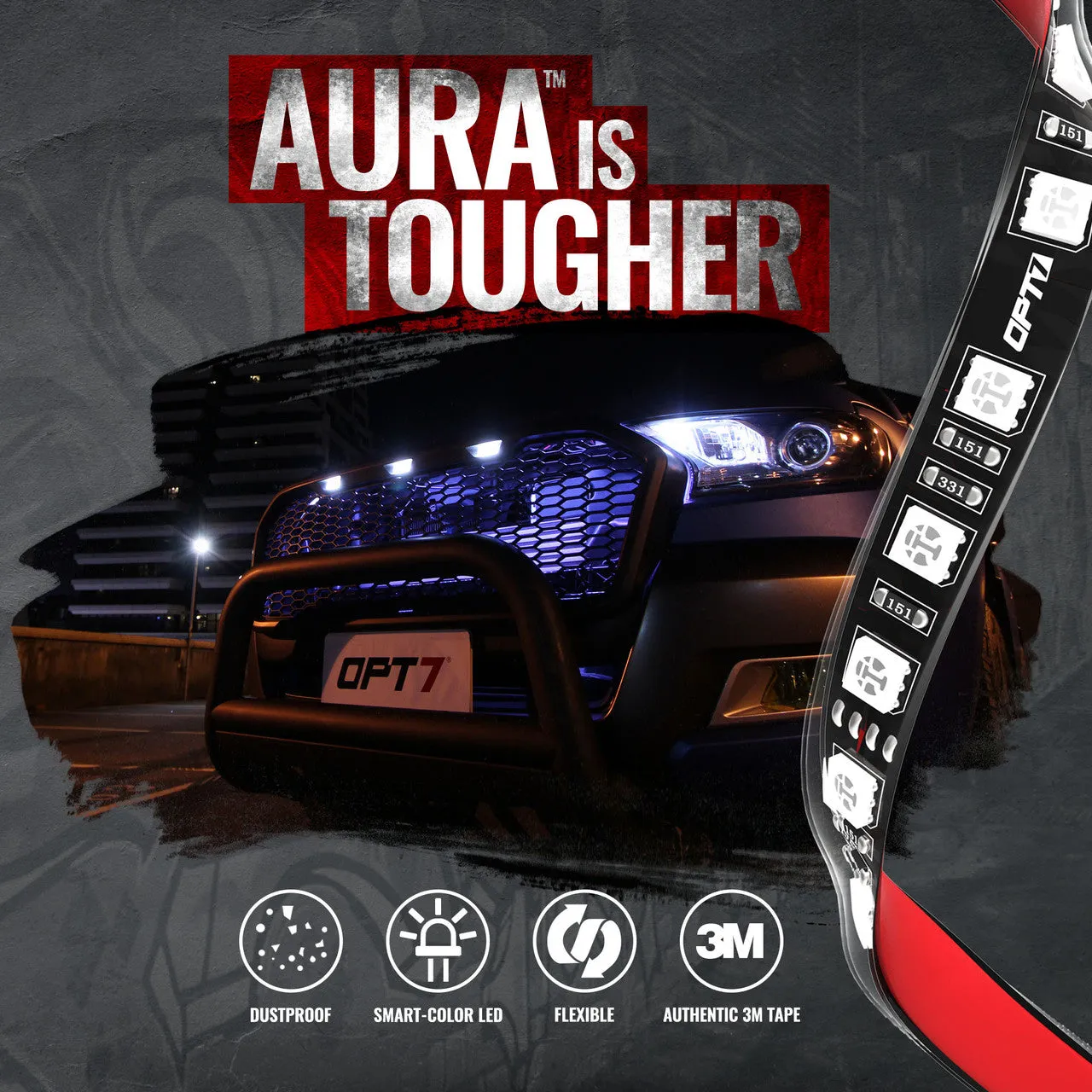 AURA PRO 15-17 Mustang: Arrow Turn   Interior   Grille w- Bluetooth