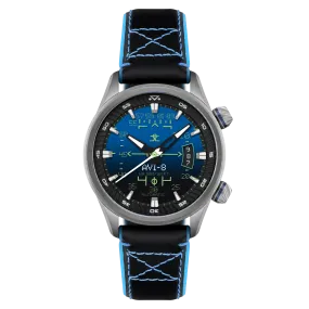 AVI-8 Hawker Harrier Hud Automatic Gradient Blue Men's Watch AV-4117-01