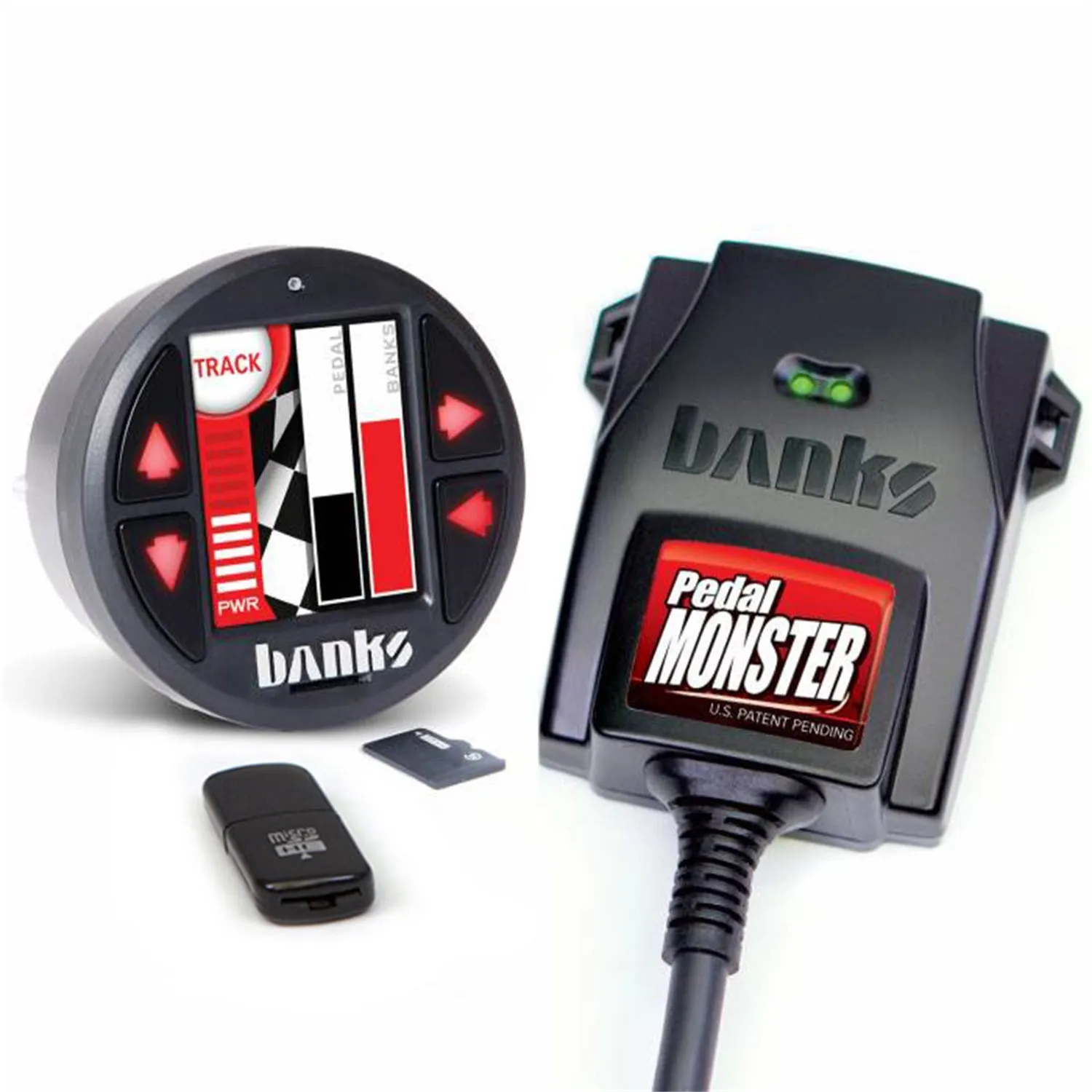 Banks Power 64333 PedalMonster® Kit; w/Banks iDash 1.8 DataMonster; TE Connectivity MT2; 6 Way;