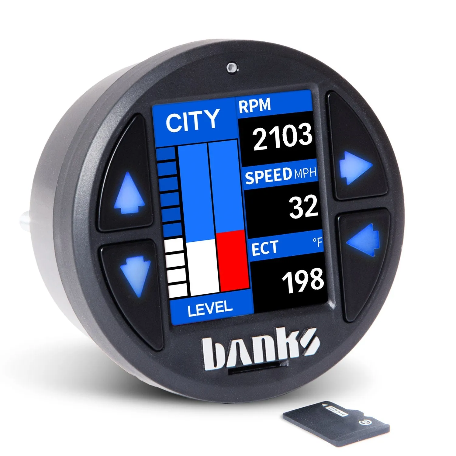 Banks Power 64333 PedalMonster® Kit; w/Banks iDash 1.8 DataMonster; TE Connectivity MT2; 6 Way;