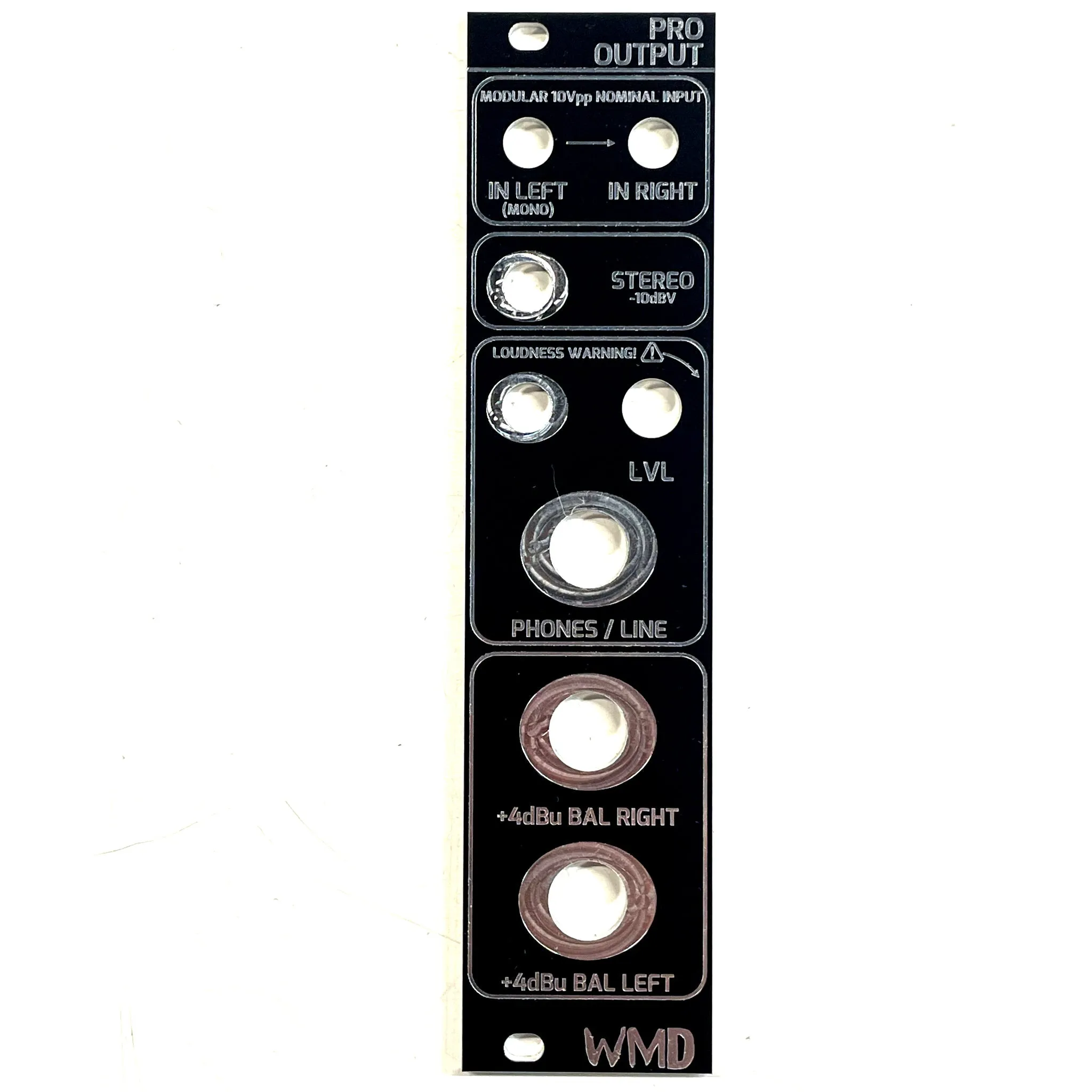 Black Panels for WMD Modules