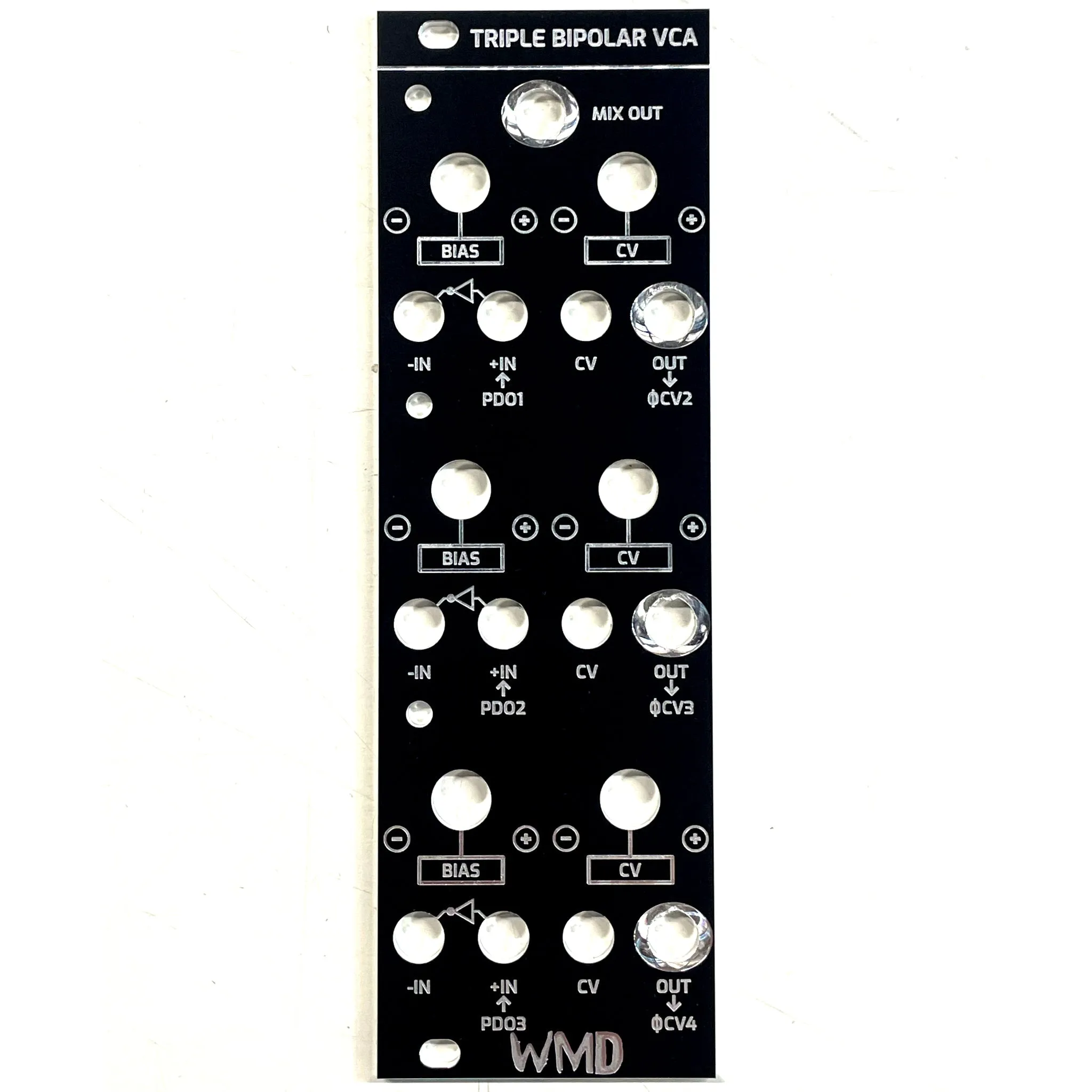 Black Panels for WMD Modules