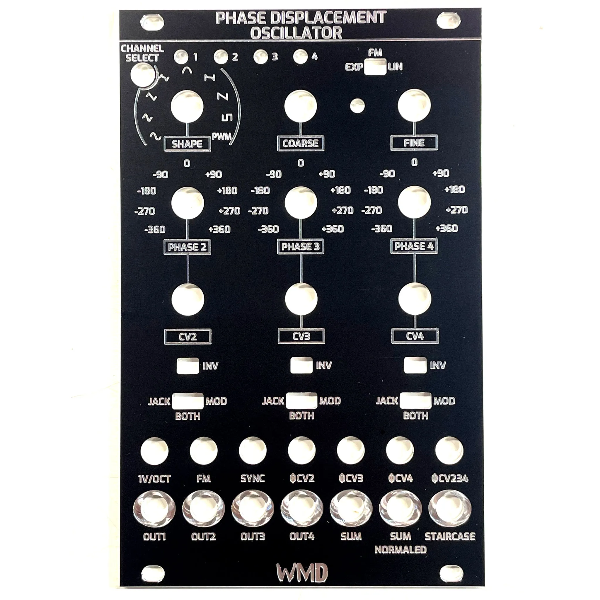 Black Panels for WMD Modules