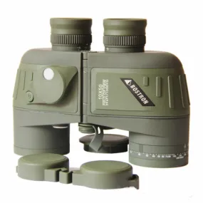 Bostron Telescope High-definition Navigation Floating 10X50 with Compass Waterproof Ranging Low Light Level Night Vision Binoculars