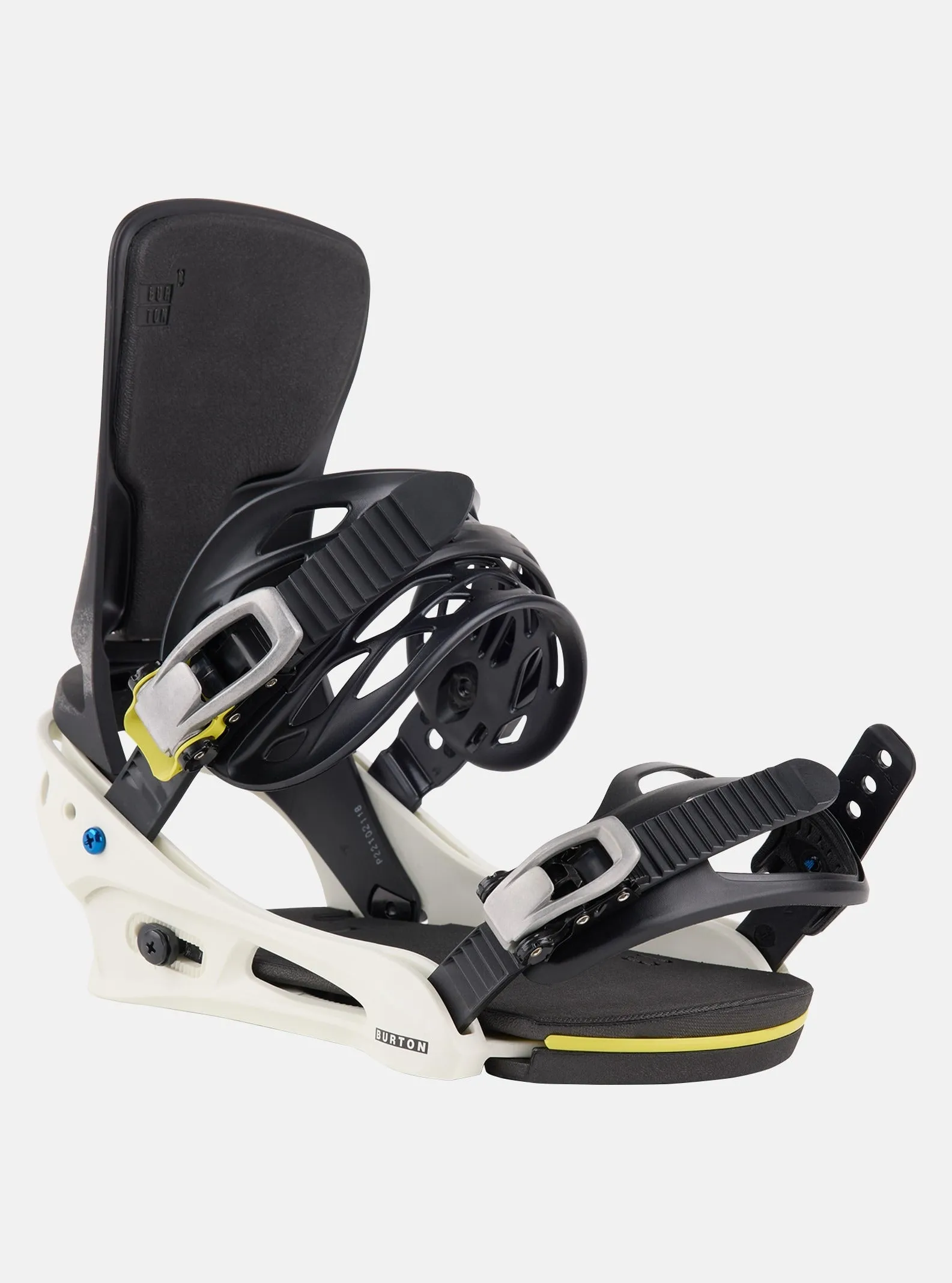 Burton Men's Cartel Re:Flex Snowboard Bindings White/Graphic 2024