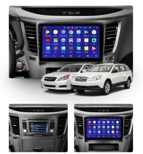 Car Dealz 10.2" Android 10.0 Subaru Outback 4 Legacy 5 2009 - 2014 In Dash Plus OEM Fascia