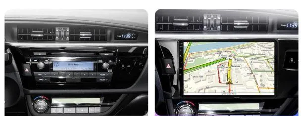 Car Dealz 10.2" Android 10.0 Toyota Corolla E180 2012-2016 w CAM In Dash Plus OEM Fascia