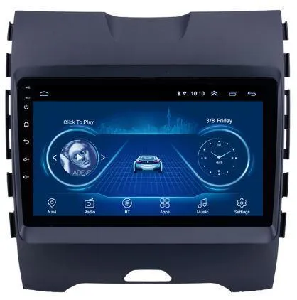 Car Dealz 9" Android 10.0 For Ford Edge Ranger 2015-2018 In Dash Plus OEM Fascia