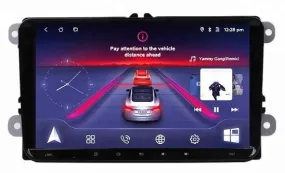 Car Dealz 9" Android 10.0 For Volkswagen Skoda Universal In Dash Plus OEM Fascia