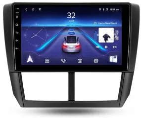 Car Dealz 9" Android 10.0 Subaru Forester 2007-2013 In Dash Plus OEM Fascia