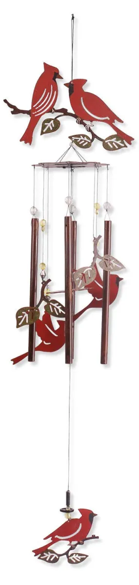 Cardinal Wind Chimes