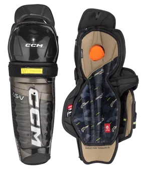 CCM Tacks AS-V Junior Shin Guards