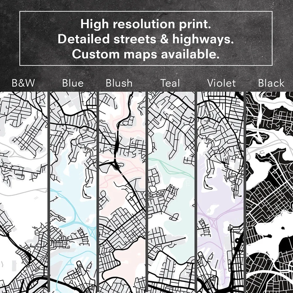 City Map | PARIS - Art Print