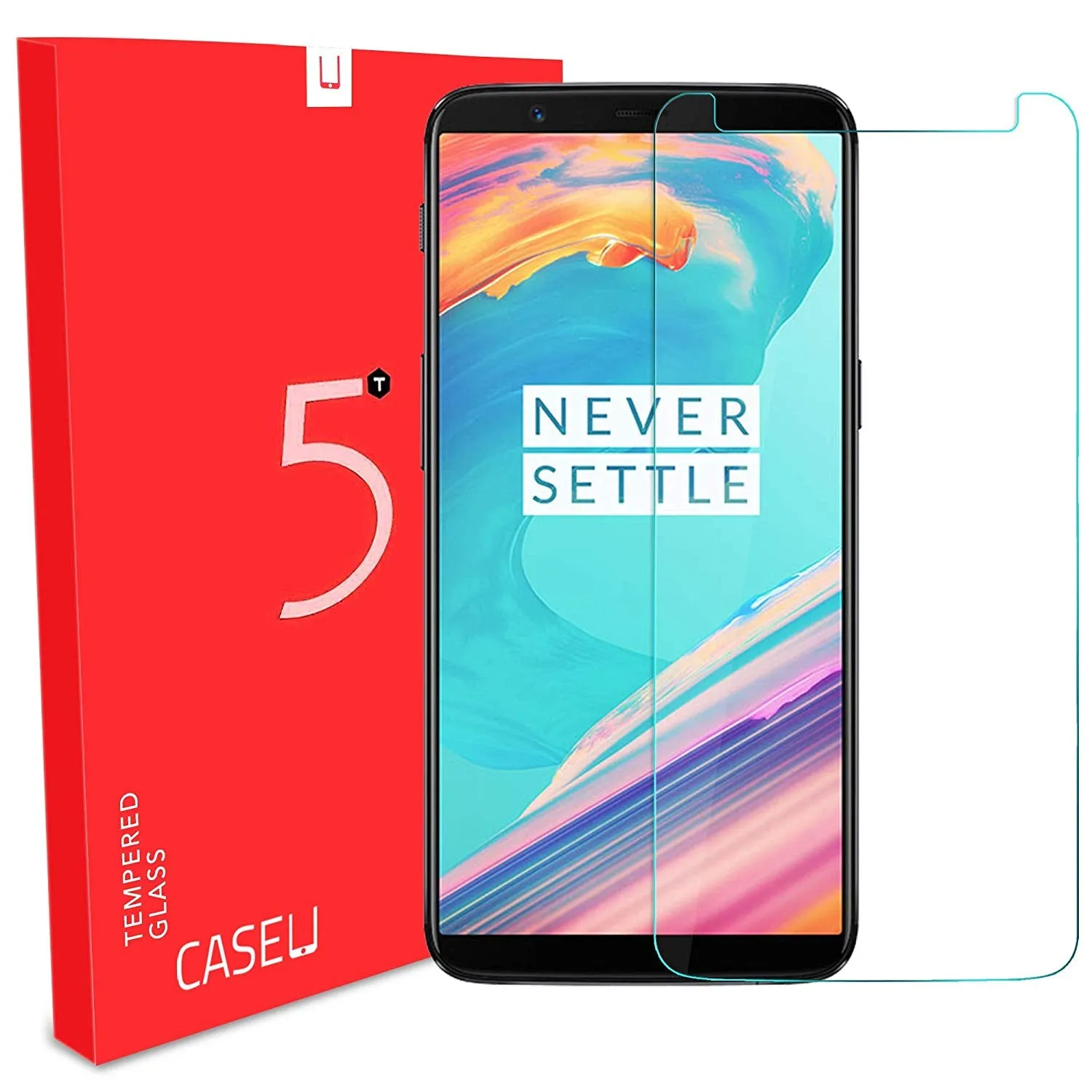 Crystal Clear Tempered Glass - OnePlus 5T