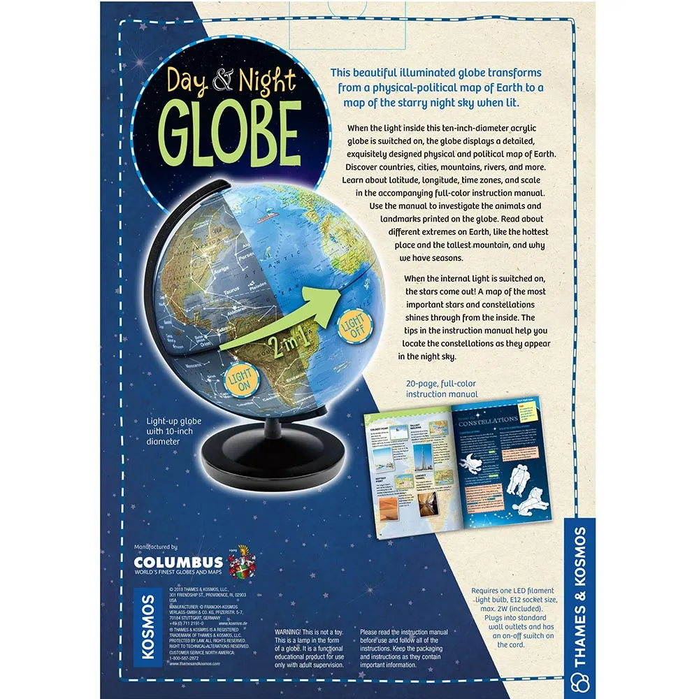 Day & Night Globe