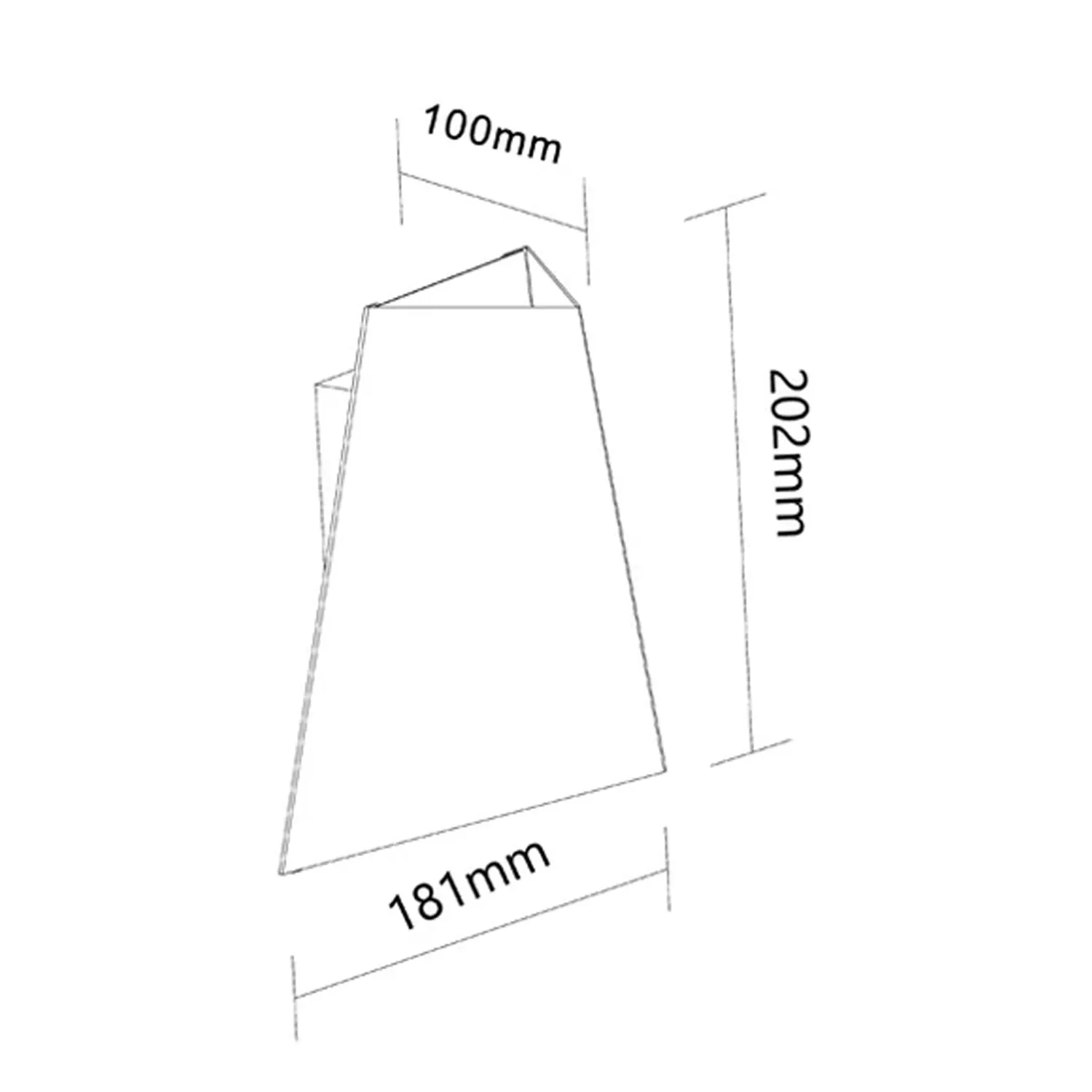 Delhi City Series LED interior Up/Down Wall Light 12w 3000K CLA Lighting - PL-DELHI