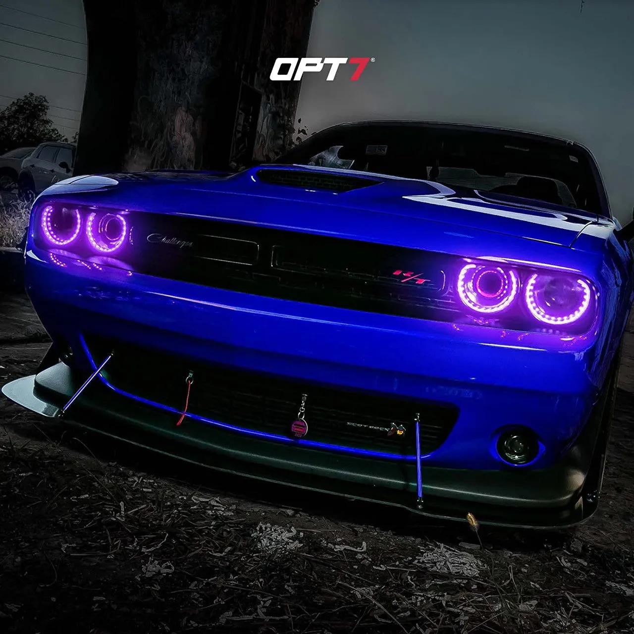 Dodge Challenger 08-23 AURA PRO Bluetooth DRL Halo RGB - Install Friendly