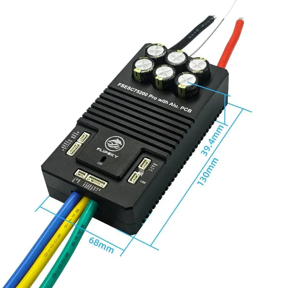 Flipsky Electric Speed Controller 84V High Current 75200 Pro With