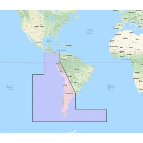 Furuno South America West Coast - Costa Rica to Chile to Falklands Vector Charts - Unlock Code [MM3-VSA-500]