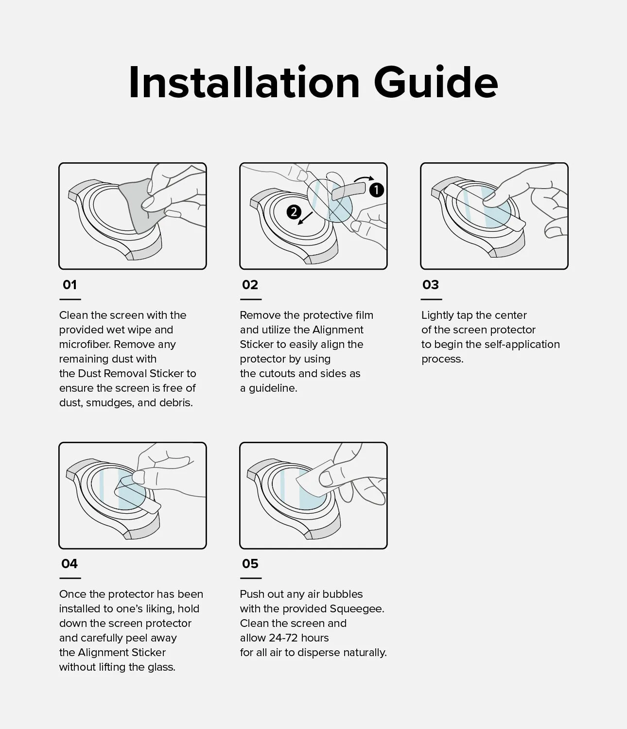 Galaxy Watch 5 Pro 45mm Screen Protector | Glass - R7