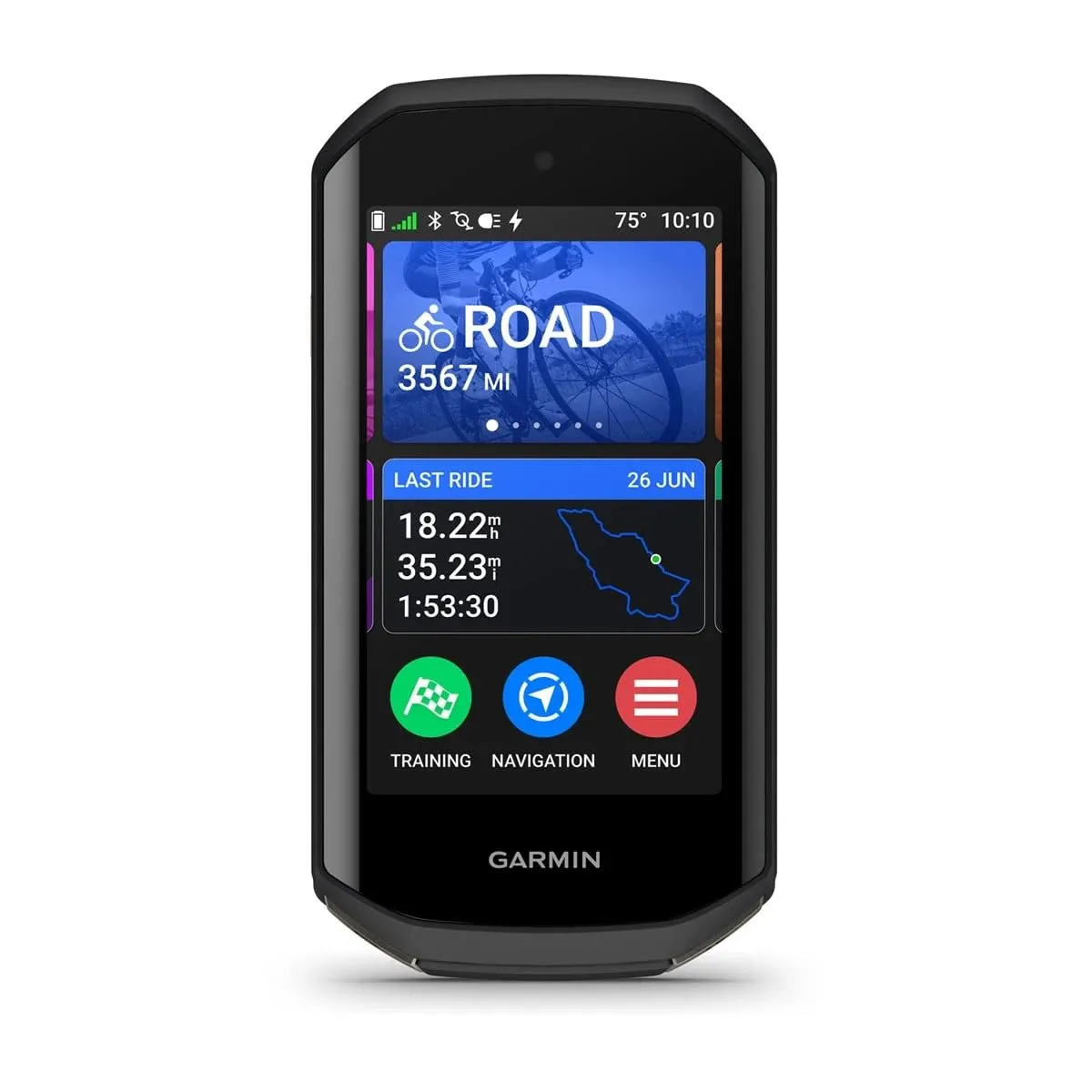 Garmin Edge 1050®, Premium Cycling Computer, Vivid Color Touchscreen Display, Built-in Speaker, Advanced Training and Group Ride Features, Road Hazard Alerts