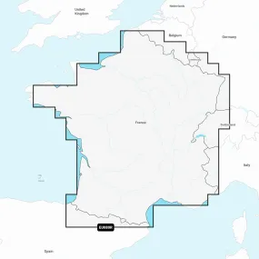 Garmin Navionics  NSEU080R - France, Lakes  Rivers - Marine Chart [010-C1256-20]