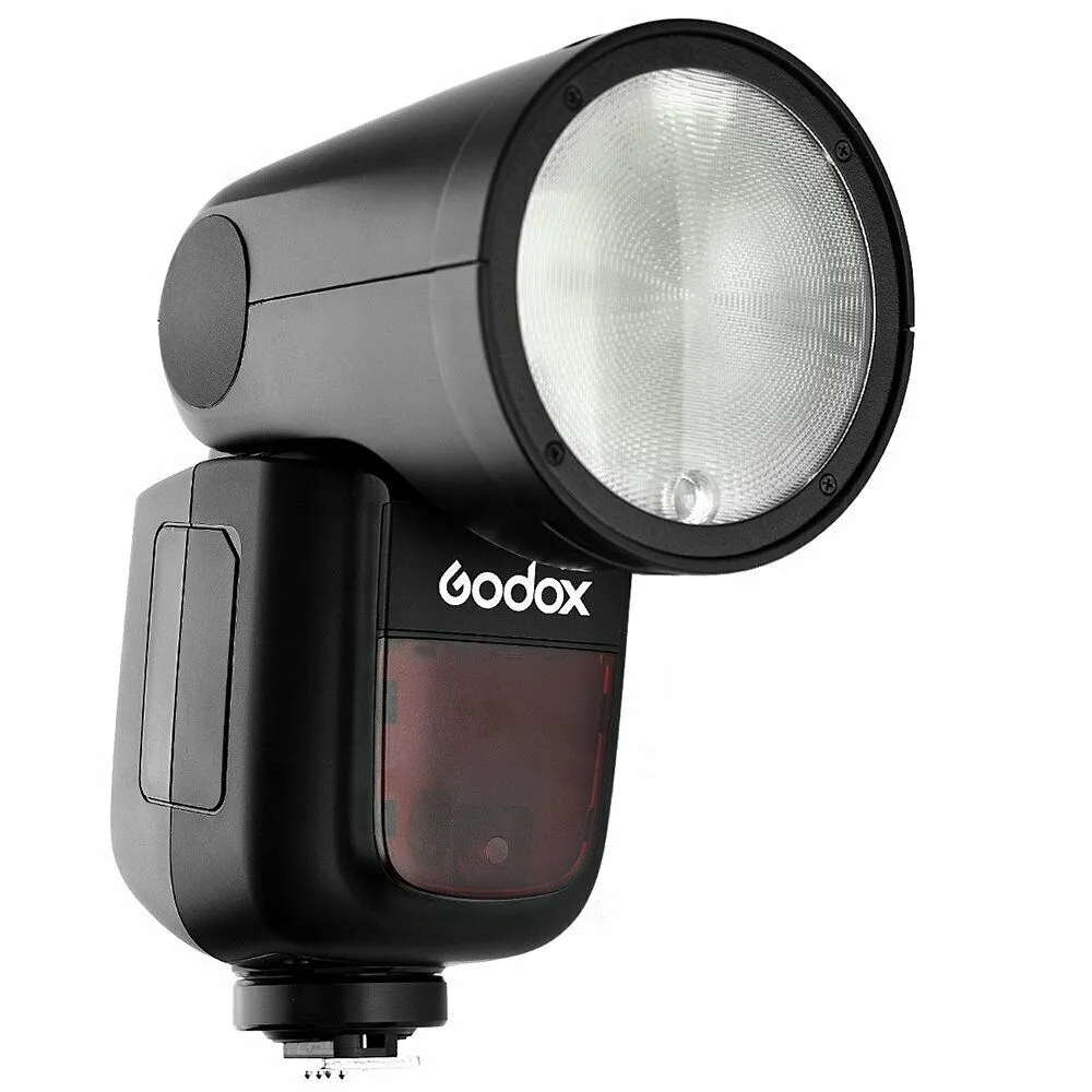 Godox V1-C Round Head E-TTL HSS Speedlight Flash for Canon - Demo Stock (No Battery, No Charger)