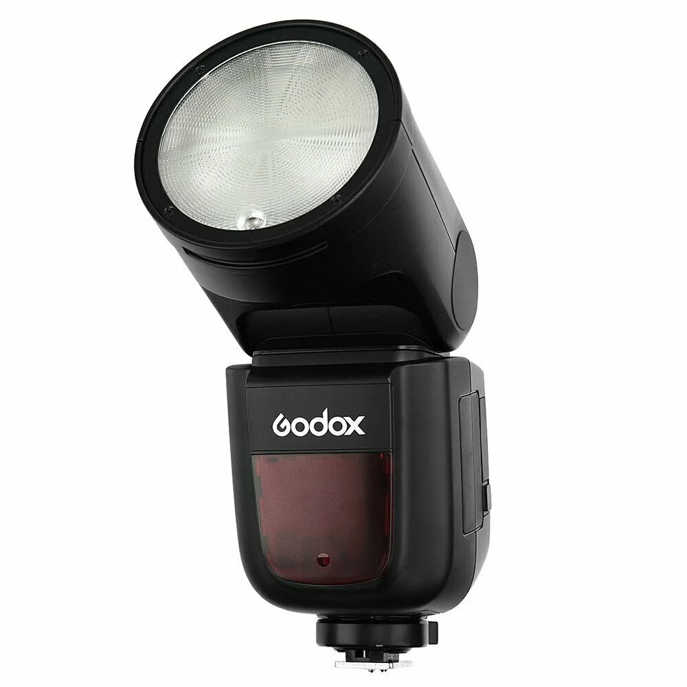 Godox V1-C Round Head E-TTL HSS Speedlight Flash for Canon - Demo Stock (No Battery, No Charger)