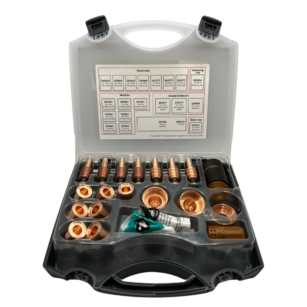 Hypertherm Powermax45 XP Ess. Mech. Cutting Consumable Kit - 851511