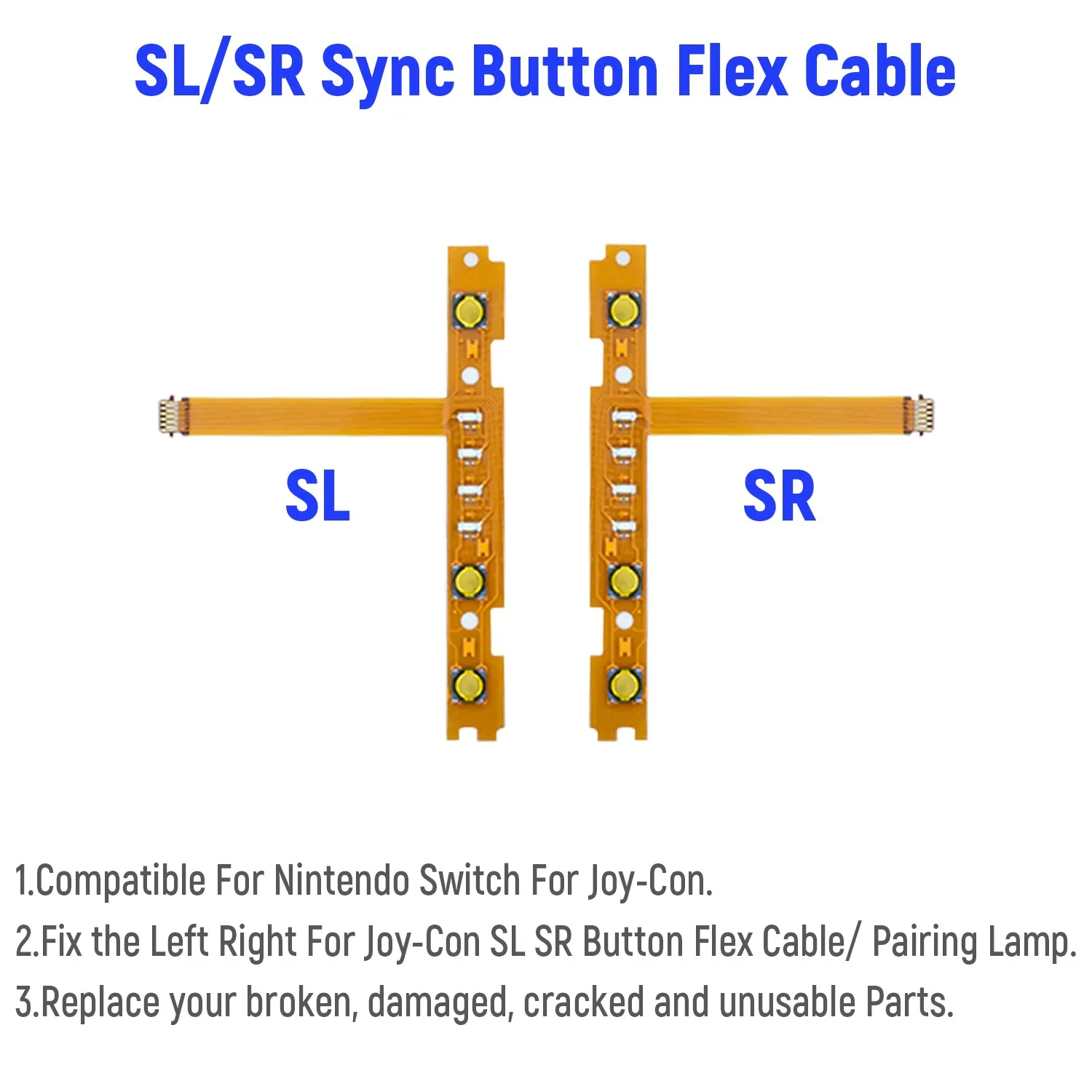 Mcbazel 18 in 1 Repair Kit with Opening Tool for Nintendo Switch Joy-Con Controller