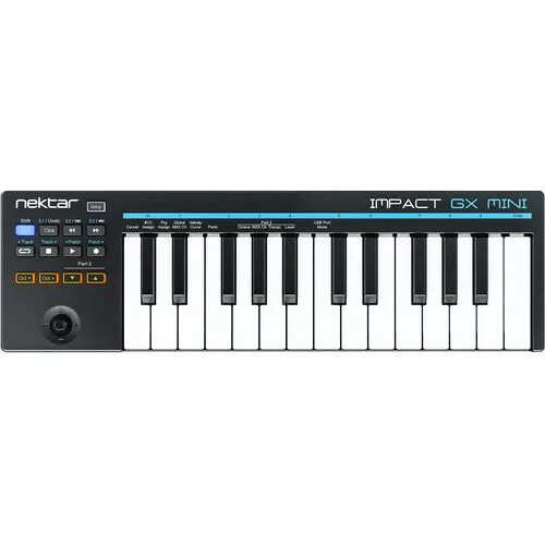 Nektar IMPACT GX MINI USB MIDI Controller - 25 Keys