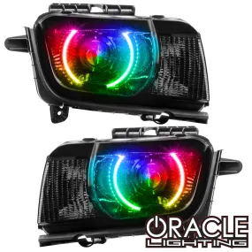 ORACLE Lighting 2010-2013 Chevrolet Camaro RS Pre-Assembled Headlights - Dynamic ColorSHIFT