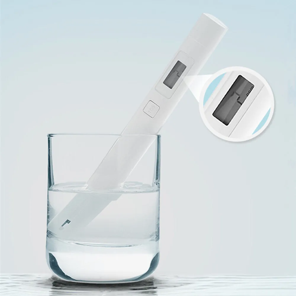 Original Xiaomi Mi TDS Tester Digital Purity Water Quality Tester Smart Accessories Measurement Tool Pen Design