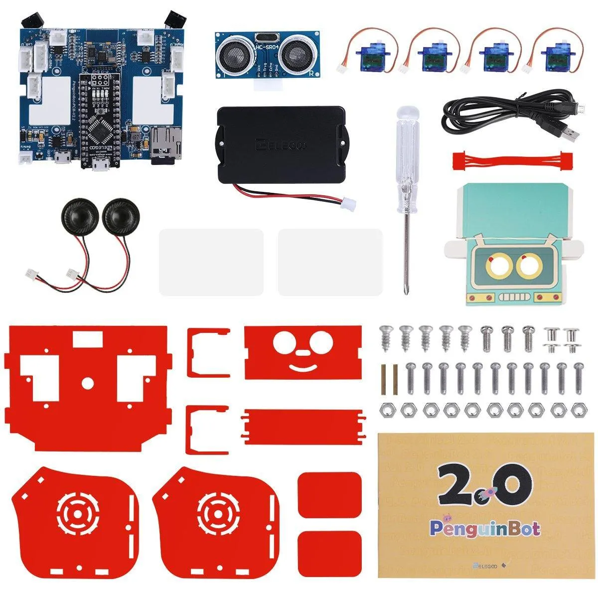 Penguin Bot Biped Robot Kit V2.0