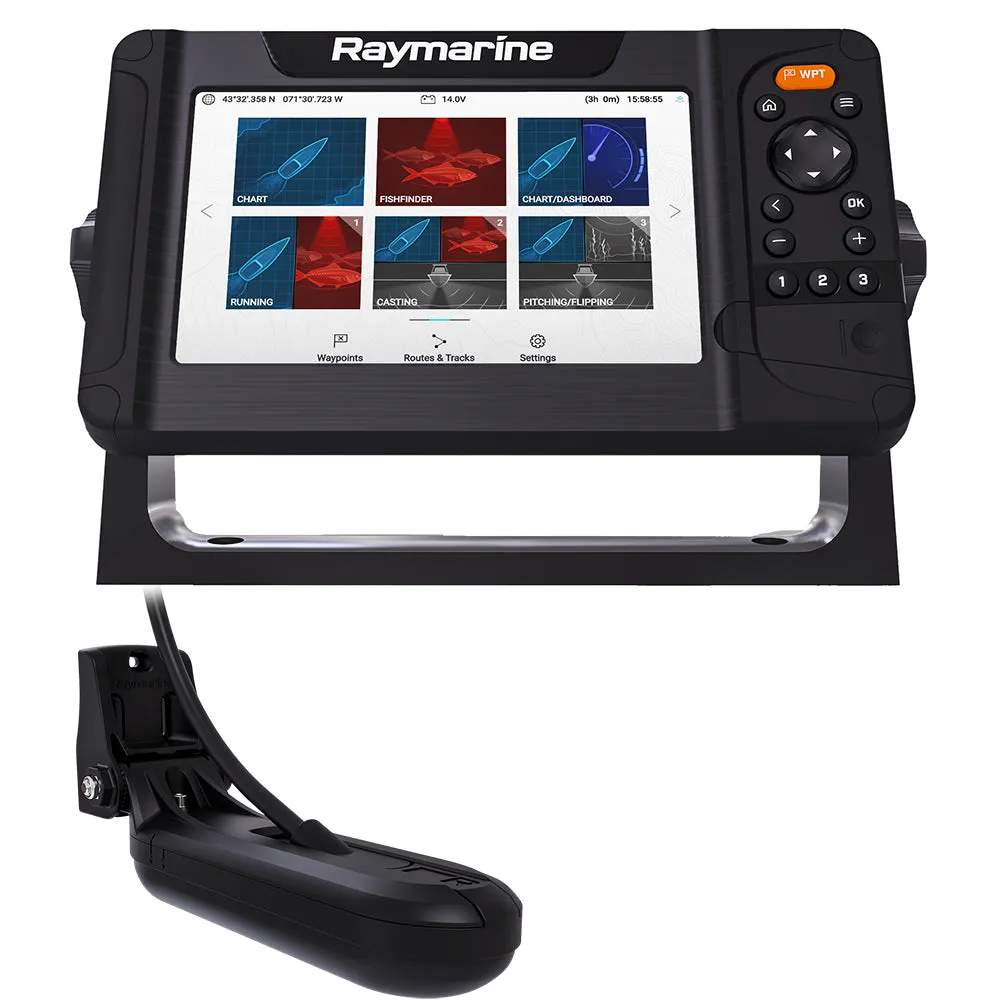 Raymarine Element 7 HV Combo w/HV-100 Transducer  Nav  US  Canada Chart [E70532-05-NAG]