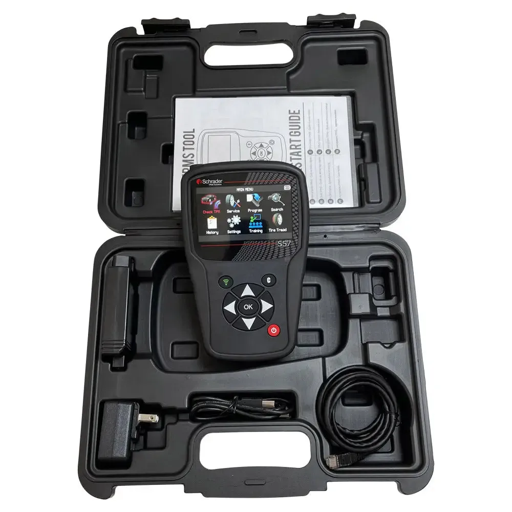 Schrader S57 TPMS Tool w/ 100 Ez-Sensors, 5 Years Update Bundle - 21057-S57EZ100