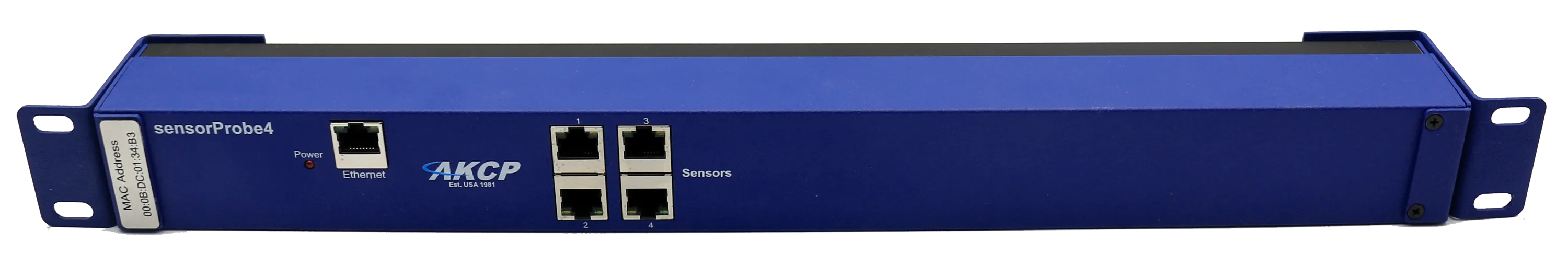 sensorProbe4 - 4 Port Sensor Monitoring Device (SP4N)