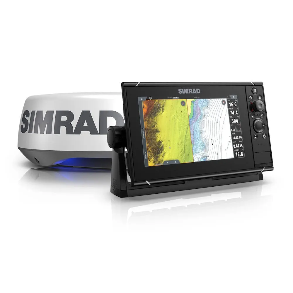 Simrad NSS9 evo3s Radar Bundle C-Map Enhanced and Halo20 