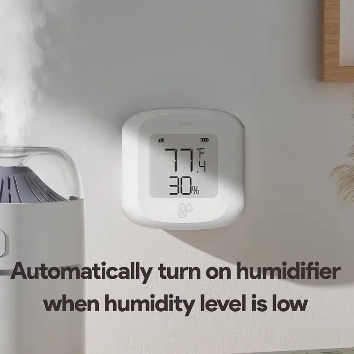 Smart WiFiTemperature and Humidity Sensor Indoor GHomeSmart® ST13