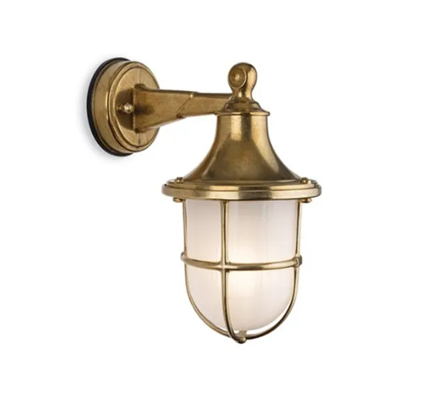 Solid Brass Classic Outdoor Wall Light - IP64