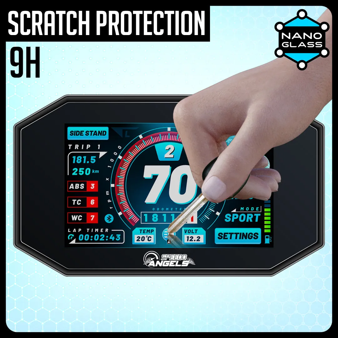 Speedo Angels Ducati DesertX 2022  NANO Glass Dashboard Screen Protector (SADU16NG2)