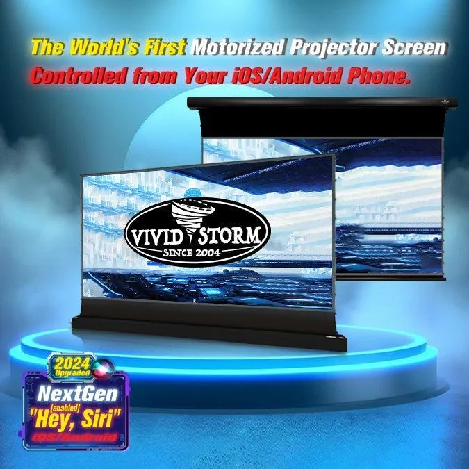 VIVIDSTORM PRO Slimline Motorized Tension UST ALR Projector screen