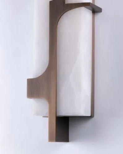 Zeta Alabaster Wall Sconce